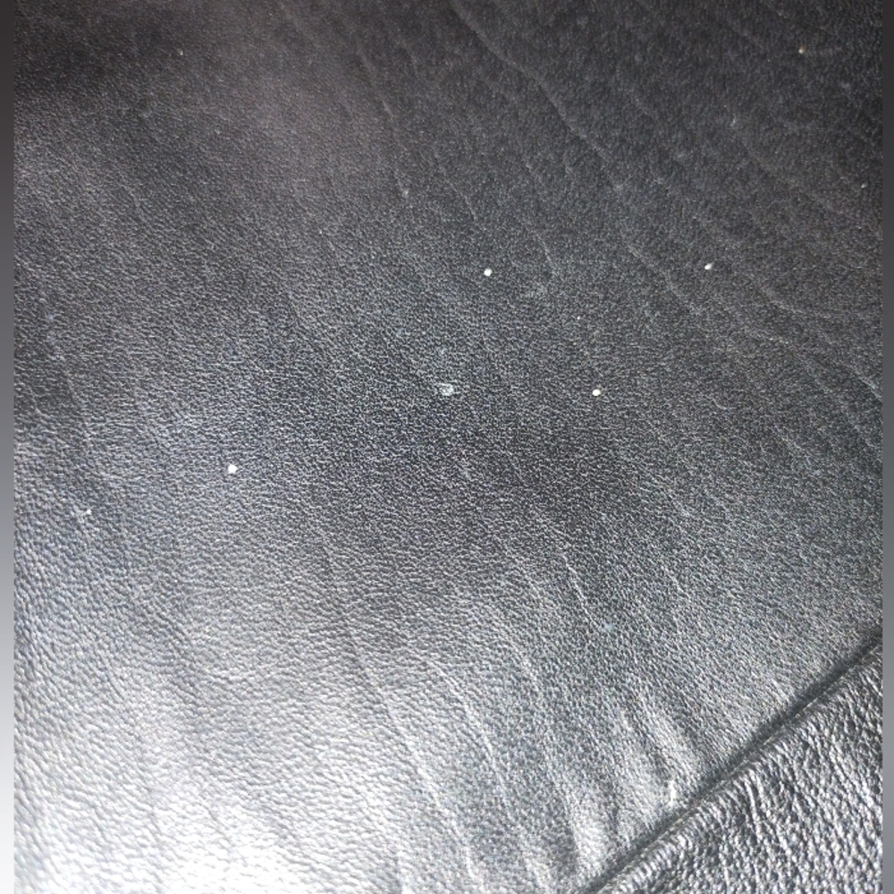 Black Genuine Leather Pants, Old Mill High Quality 15-Inch Waist 32-Inch Inseam - Picture 15 of 16